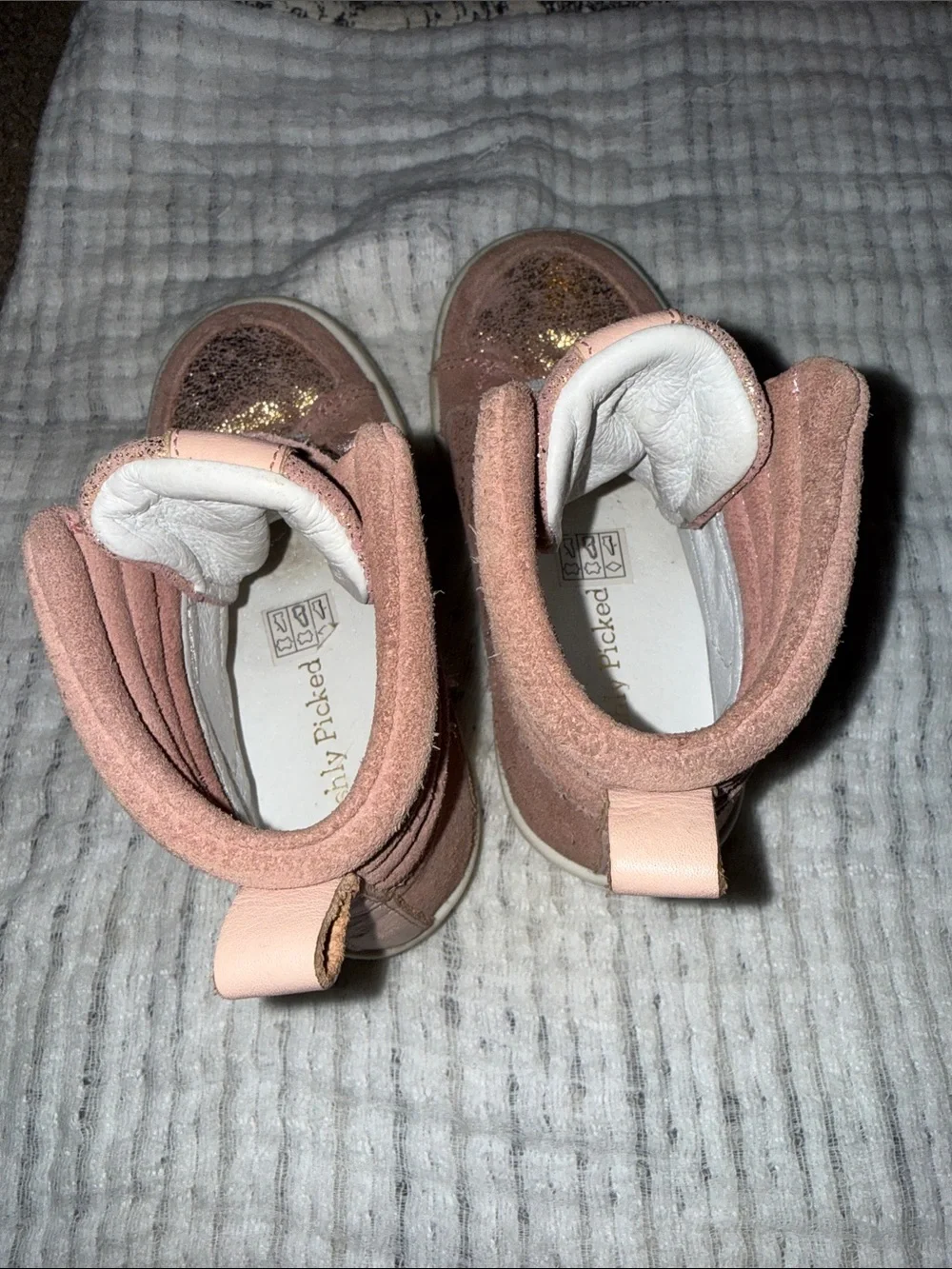 Freshly Picked Toddler High-Top Sneakers - Rose